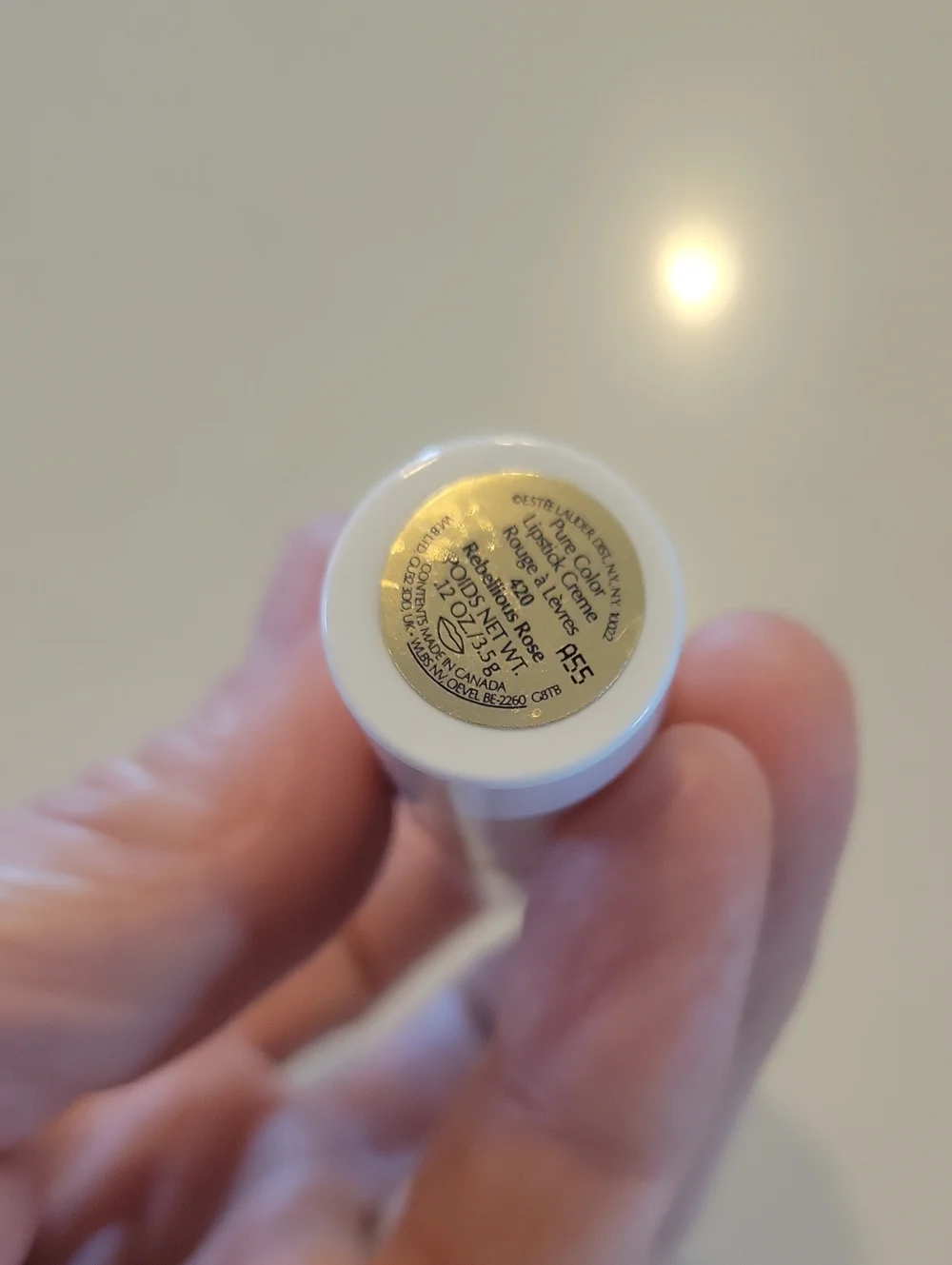 New Estee Lauder Rebelious Rose Lipstick